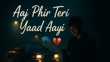 Aaj Fir Teri Yaad Aai 💔 | Heart Touching Sad Song | New Hindi Sad Song 2025 | Irfan Mansoori