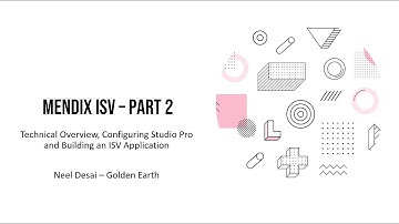 Mendix ISV - Part 2 | Overview