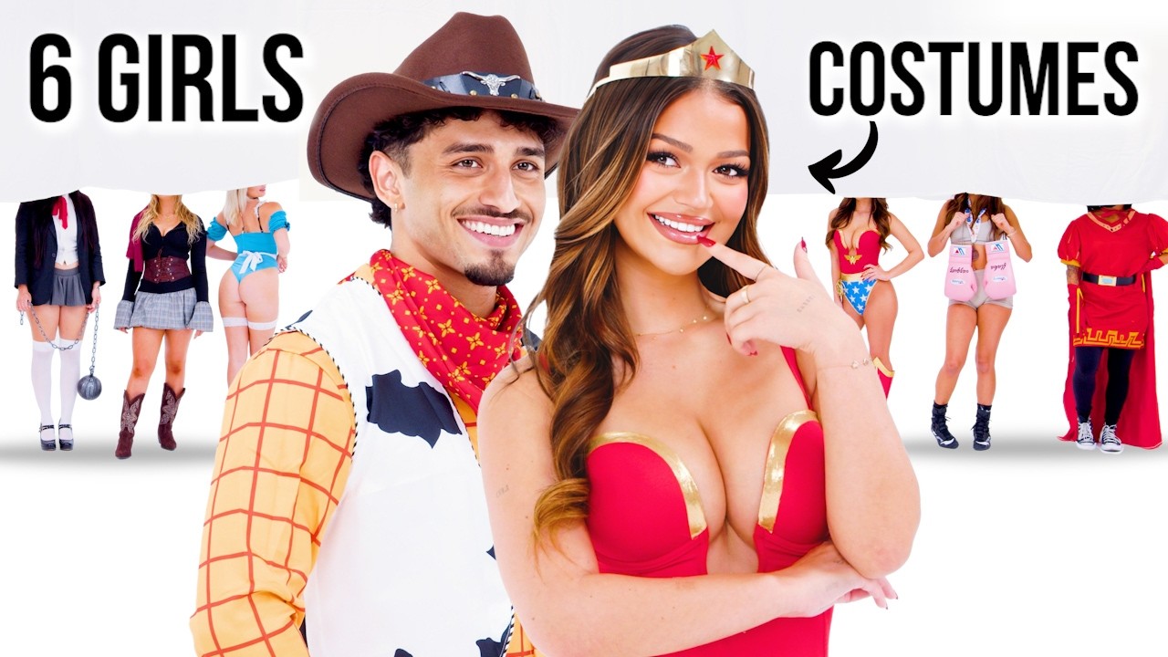 Blind Dating 6 Girls By Halloween Costumes