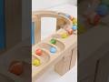 Marble Run ASMR #145 HABA colorful wooden wave slope&colorful marbles♪#asmr #マーブルラン #satisfying