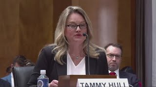 USPS Inspector General Tammy Hull testifies about postal problems