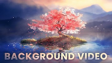 Cherry Blossom Tree (Sakura) - Background video - no copyright videos