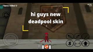 New mod Deadpool | AoTTg Mobile screenshot 4