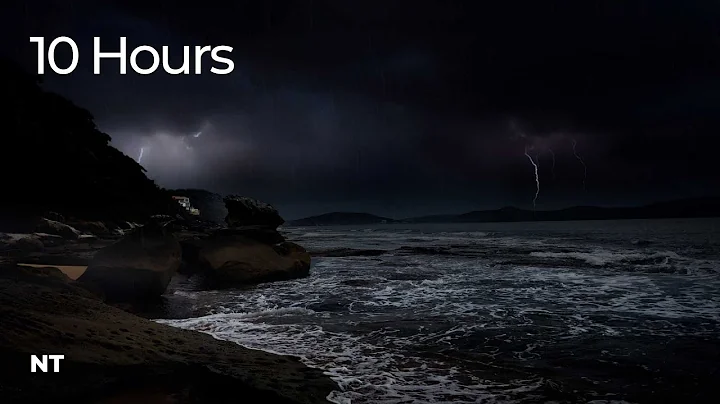 Lightning Ocean Thunderstorm | Stormy Weather Ocean Waves, Rolling Thunder & Rain Sounds for Sleep - DayDayNews