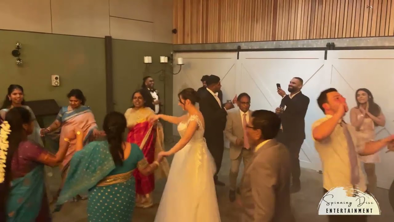 DJ Karl performs for Samantha & Sancho's wedding at Fowles Wine, Avenel