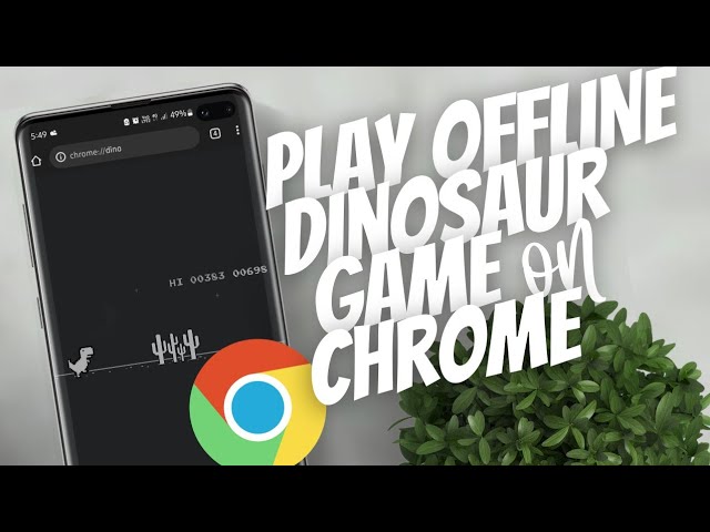 How to Play Google Chrome Dinosaur Game both Online and Offline -  Studytonight