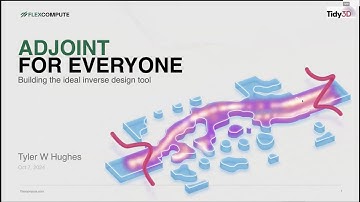 Inverse Design and Adjoint Optimization