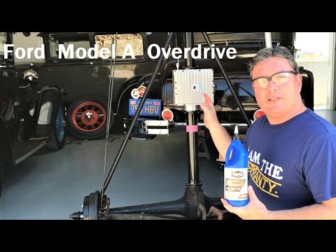 Ford Model A Mitchell Overdrive Installation