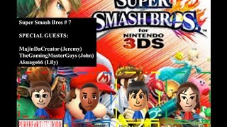 Smash Bros 3DS # 7 (READ DESCRIPTION)
Smash Bros 3DS # 7 - READ DESCRIPTION PLEASE
Yes, Sue me, another late upload. This whole hour of Smash is the previous session before Johns upload of Smash 3DS. Heres the link - https://www.youtube.com/watch?v=tPphn0K-LwI&t=311s
This is a total of an hour and sixteen minutes; you may see some footage of us continuing from where we left off and notice that this was intentional to be 3 parts; however, I decided to put it all in one video; that wasnt part of my original plan.
You will realize the first battles have different music than regular Smash 3DS would have. Well; at first, I wanted to record only the SPX effects and the Skype Call before trying to record with the Music Audio, which will start later on in the video. I didnt label the custom music in the video; but I will right now.
Super Mario Maker - Mega Move (https://www.youtube.com/watch?v=35oN0P3f_Hw)
Jungle Japes - DK Rap (https://www.youtube.com/watch?v=jUMZ11D8VEg)
The others are in-game Smash 3DS; but this is too much explaning.
Guest Stars Joining
NEWCOMER Since The LP OF SMASH 3DS
*Jeremy - https://www.youtube.com/user/xanab11
RETURNED
*John - https://www.youtube.com/user/TheGamingMasterGuys
*Lily - https://www.youtube.com/user/Akuago66
PLEASE CHECK OUT JOHN (TGMGs) Smash 3DS Videos that I recorded but he has my permission to upload them to his channel! Keep checking in on more 3DS content thatll be coming up soon!
1. - Back to some 3DS action again! | Super Smash Bros. for Nintendo 3DS https://www.youtube.com/watch?v=tPphn0K-LwI
2. Spamming daze! | Super Smash Bros. for Nintendo 3DS - FFAs - Online Matches #2 https://www.youtube.com/watch?v=PmO0tQcx3Bg
3. Notice me, Flying Man! | Super Smash Bros. for Nintendo 3DS - FFAs - Online Matches #3 https://www.youtube.com/watch?v=P7B_b2IkPOI
Next Video: https://www.youtube.com/watch?v=hnBPp4XvZcc
Last Part: https://www.youtube.com/watch?v=KshSB9Uz0R4
Playlist: https://www.youtube.com/playlist?list=PLuf30IGEfguqes5GBWSU1A2kMxLd7Uodm
And as Usual
ALL COPYRIGHTED INFRINGEMENT BELONGS TO NINTENDO! I DO NOT OWN ANY OF THIS! Smash Bros 3DS # 7 (READ DESCRIPTION)