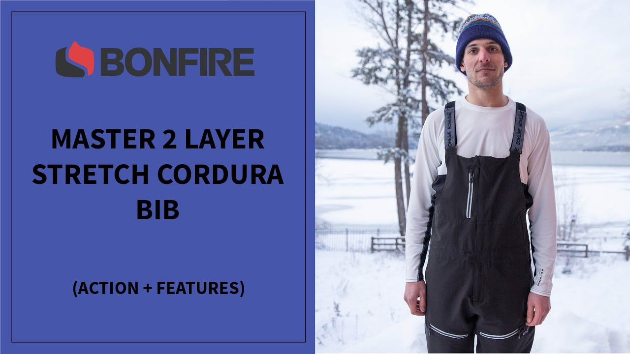 BONFIRE - MASTER 2L STRETCH CORDURA BIB - ACTION + FEATURES