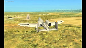 DCS A-10C Crash Landing
