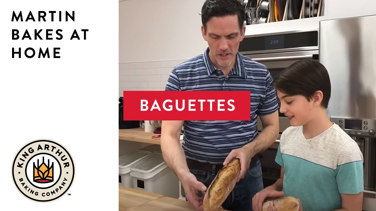 Classic Baguettes - Martin Bakes at Home, on YouTube