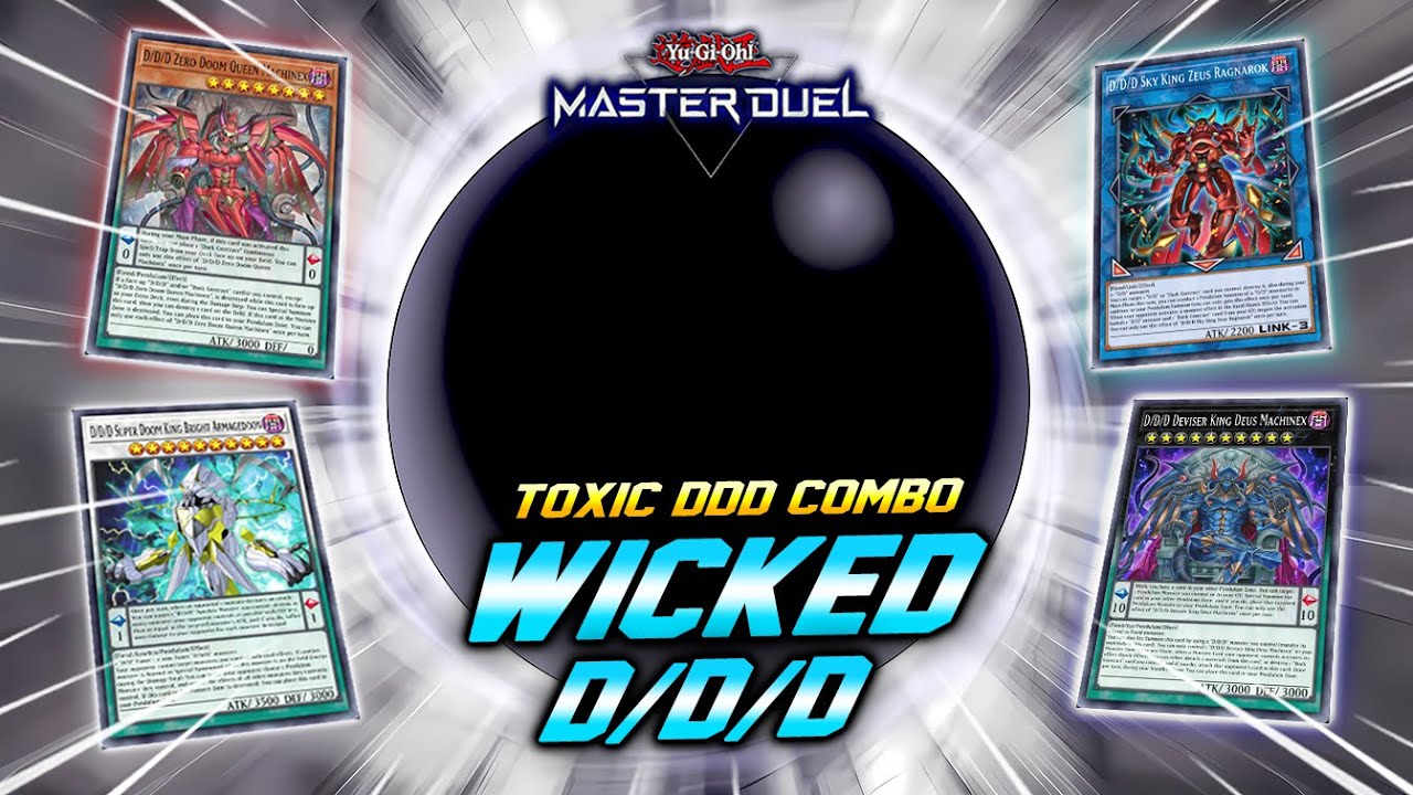 DDD SEARCH THIS TOXIC MONSTER!? The Wicked Avatar D/D/D! Spell/Trap is NOT ALLOWED! Master Duel