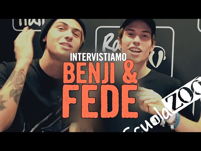 Intervista a Benji & Fede - ScuolaZoo e Radio Italia - Milano - YouTube