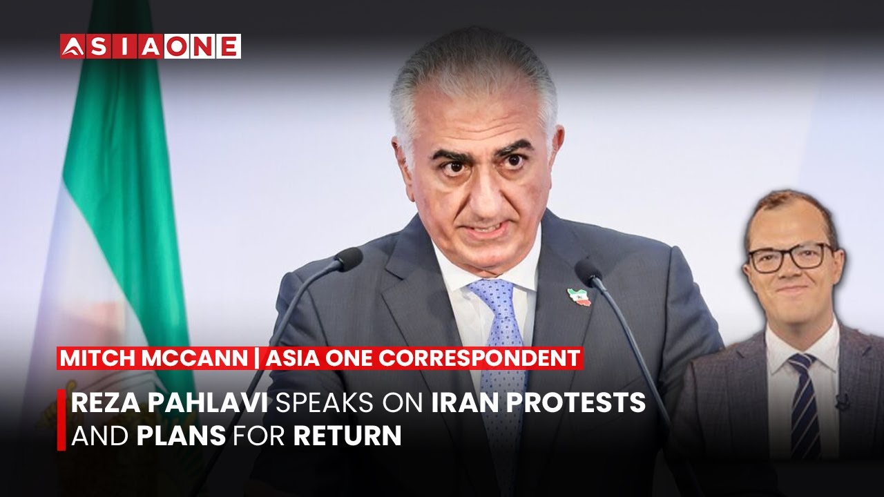 Reza Pahlavi Speaks on Iran Protests and Plans for Return | Mitch McCann Explains | Asia One News