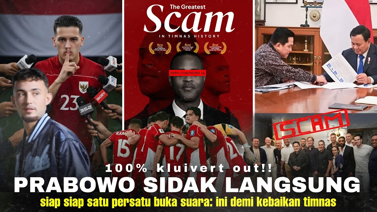 Prabowo Tegas Minta Tanggung Jawab, Ivar Bongkar Semuanya: Gak Ada Alasan Pertahankan Kluivert