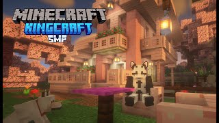 [ Live 🔴]Minecraft King Craft SMP เซิร์ฟเวอร์รีเท่ากับสร้างบ้านใหม่ในเซิร์ฟใหม่