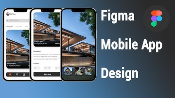 Figma Tutorial | UI/UX Mobile Tutorial - Real Estate App