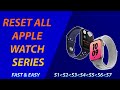 Comment rinitialiser son apple watch  pour le connecter sur un nouvel iphonetoutes les watch
