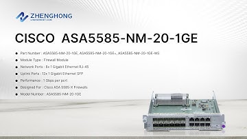 Cisco ASA-5585-X series Module,ASA5585-NM-20-1GE