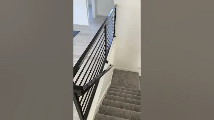 Custom horizontal railings in St. George Utah 🔥 #welding #welder #shorts #stgeorge #stgeorgeutah