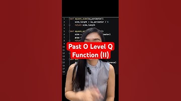 [Part 2] how to create functions using given functions #computing #olevel #coding #python
