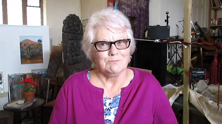 Sandra Goddard Talks about her art based on fabric...