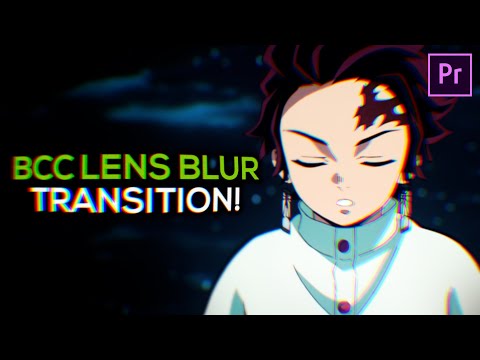 BCC Lens Blur Transition in Premiere Pro! (Tutorial)
