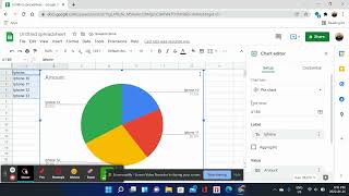 How to convert data into a graph? *Google Spreadsheet