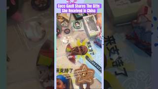 Coco Gauff Shares The Gifts She Received in China
