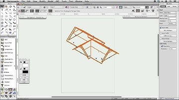 podcast157 - Settings for a Roof in Vectorworks