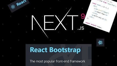 next.js v9 and react-bootstrap setup and correct navigation and routing