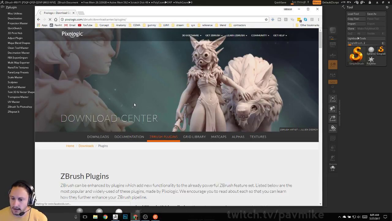 PavWork18 Installing ZBrush Plugins YouTube