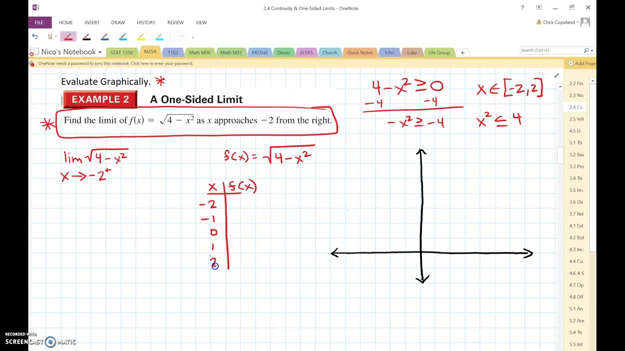 Notes 2.4 Example 2 - YouTube