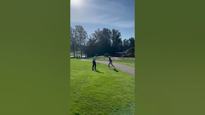 Jeffrey Forster chips for a birdie to win sudden d...