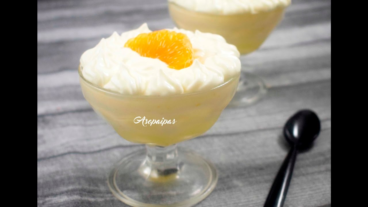 Receta de Mousse de Mandarina - YouTube