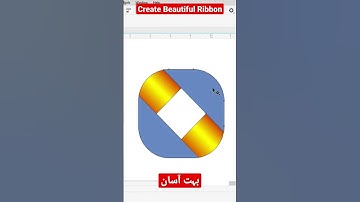 Create Beautiful Ribbon in coreldraw very easy #shorts #shortsvideo #trending #viral