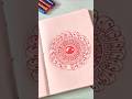 Easy Mandala Art 😱✨️ @isaumya #shorts #mandalaart #art # #drawing #mandala