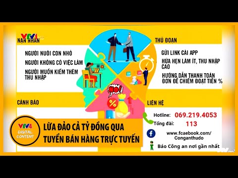 Video Cảnh giác: Lừa đảo cả tỷ đồng theo hình thức tuyển bán... - youtube