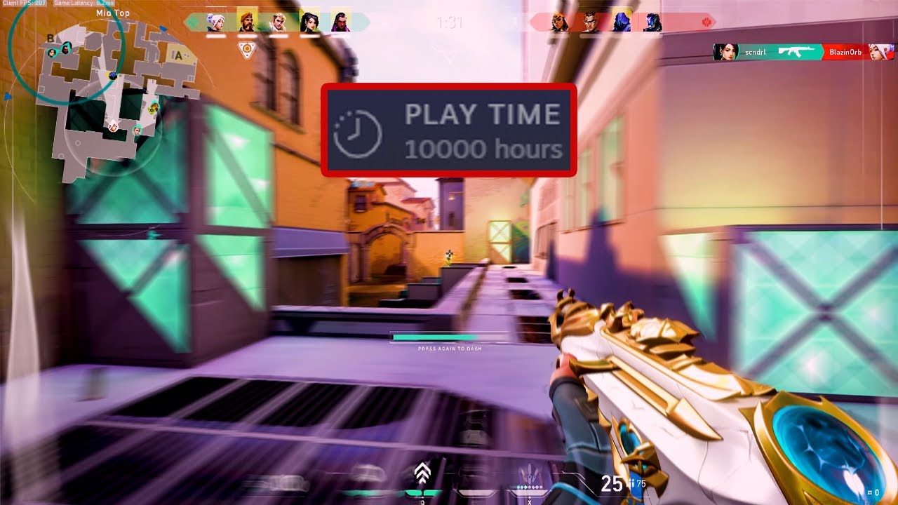 What 10,000 hours of Aim Lab looks like in Valorant - YouTube