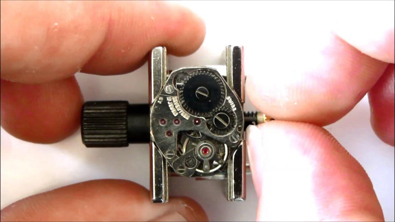 FHF ST 69N MECHANICAL MANUAL WIND WATCH MOVEMENT YouTube