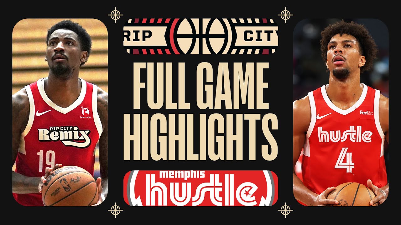 Rip City Remix Highlights vs. Memphis Hustle 1-18-26
