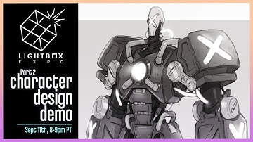 LightBox 2021 Live Stream: Character Design Demo: Part 2