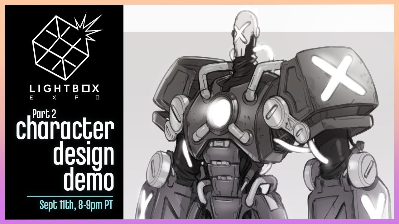 LightBox 2021 Live Stream: Character Design Demo: Part 2