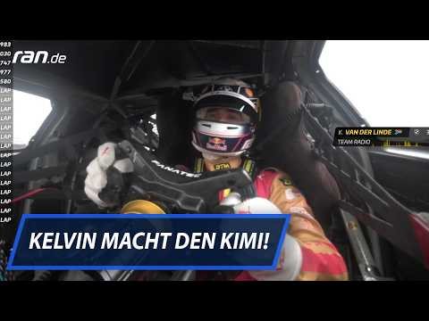 DTM: Like Kimi Räikkönen - Kelvin van der Linde with an angry team radio message