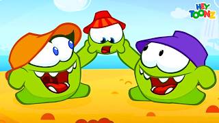 Om Nom Hikâyeleri  |Nibble Nom'un Kum Havuzu Macerası! 🍭👾 | Çocuk Çizgi Filmi | Turkish Cartoons