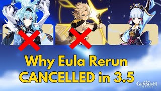 EXPLAINED!! Why Eula didn't get a rerun in 3.5 | Genshin Impact