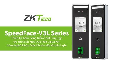 SpeedFace-V3L – Thiết Bị Chấm Công Kiểm Soát Cửa Nhận Diện Khuôn Mặt