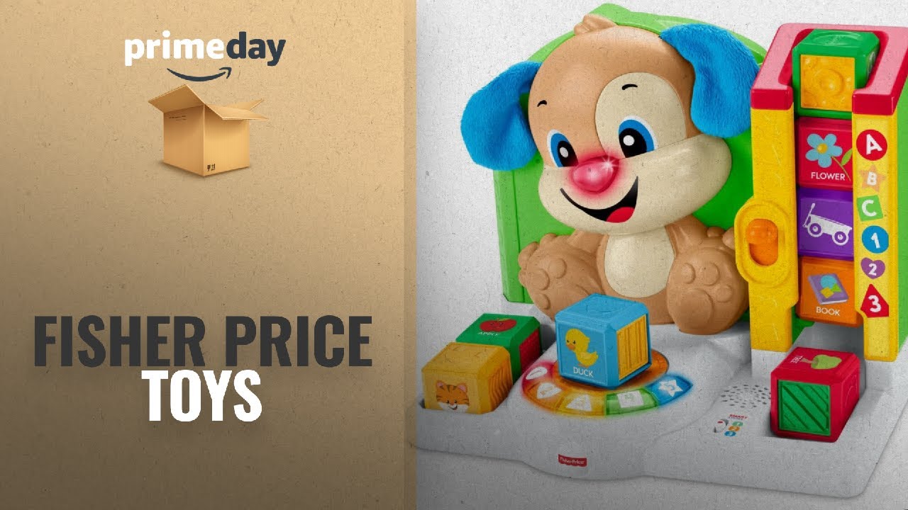 Save Big On Fisher Price Toys | Prime Day Deals: Fisher-Price Laugh & Learn First Words Smart Puppy toysrus