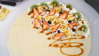 Fruits crepe compilation / Japanese street food